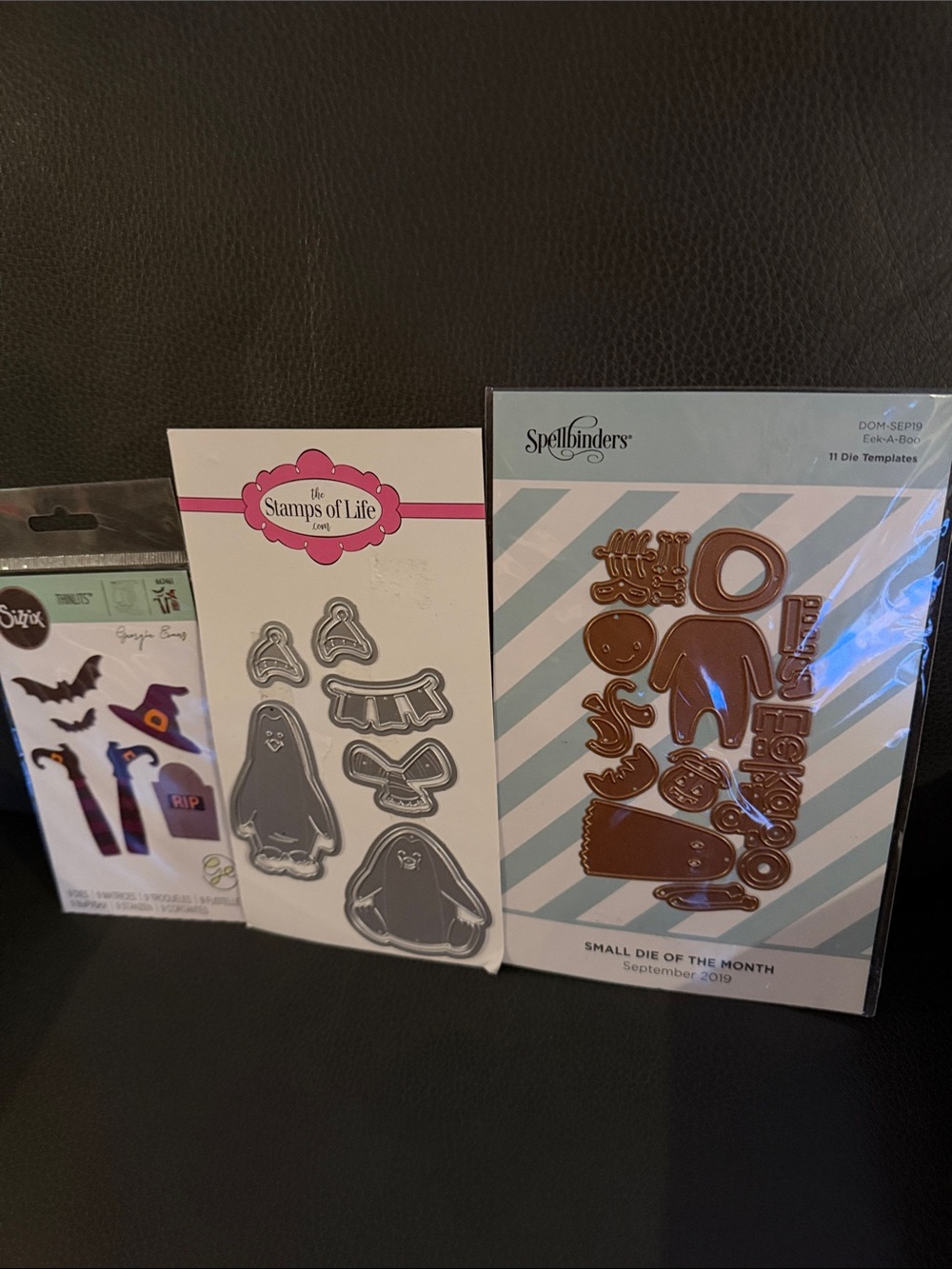 Halloween Die Set - White and Pink